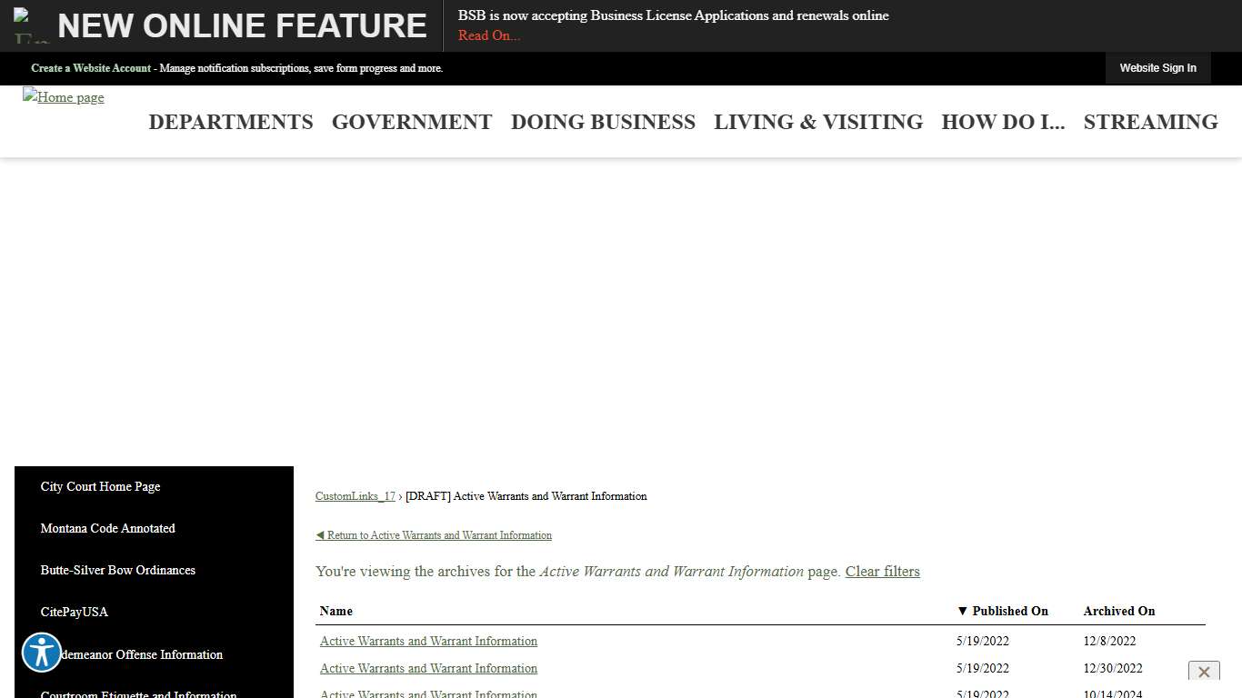 City and County of Butte-Silver Bow, MT